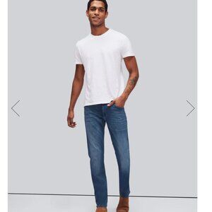 7 for All Mankind Men's Slimmy Jeans in Dark Lago, Size 31